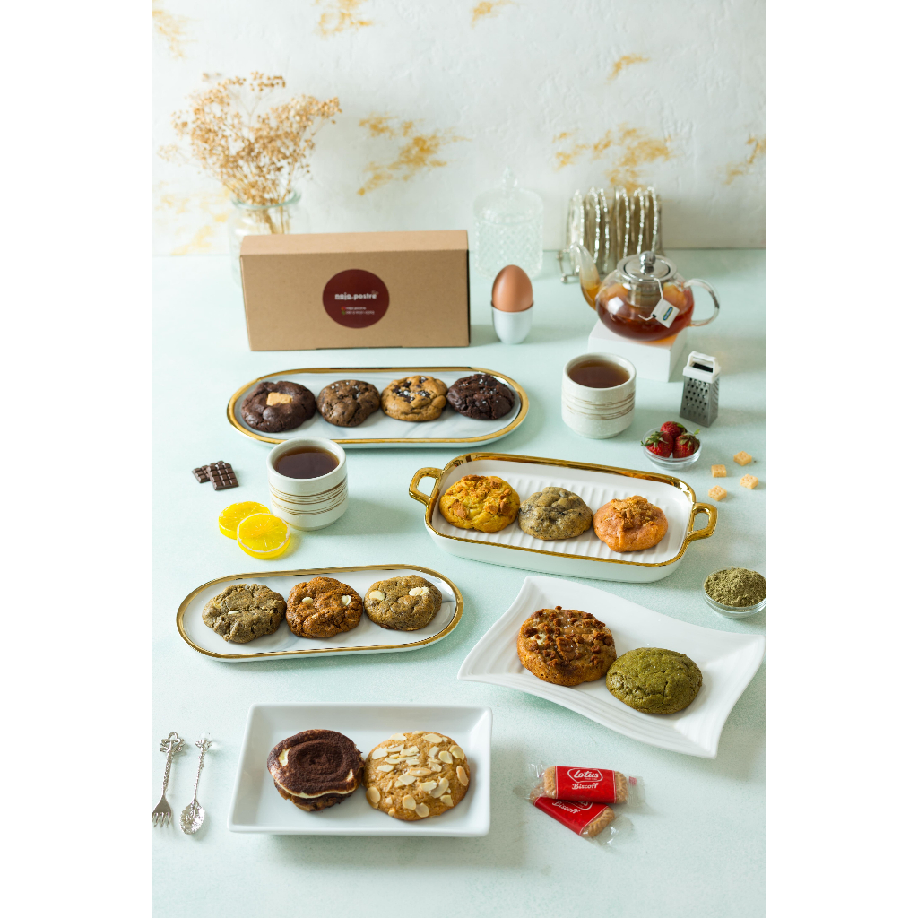 

MIX BUNDLE (box of 3 & 6 cookies) - najo postre (baca deskripsi)