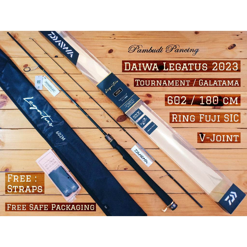 DAIWA Original | Joran Galatama DAIWA LEGATUS Tournament Series Fishing Rod 2023 Edition - Ring Guid