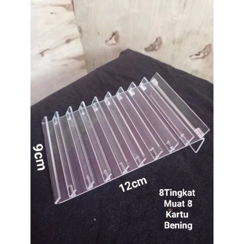 Akrilik Dudukan Kartu Perdana KECIL Dudukan Voucher Akrilik Kartu Perdana Akrilik Voucher Rak Kartu