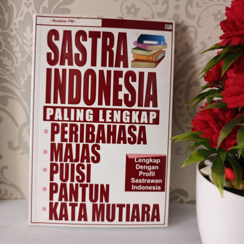 ORIGINAL BUKU - SASTRA INDONESIA PALING LENGKAP