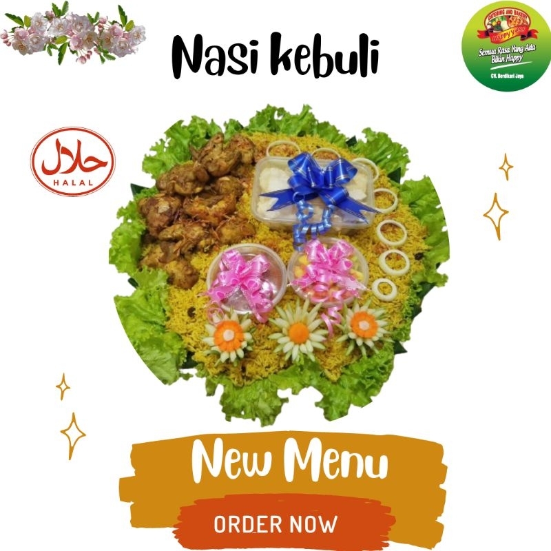 Nasi Kebuli/Nasi kebuli ayam/Nasi Kebuli nampan/Nasi Kebuli 10porsi
