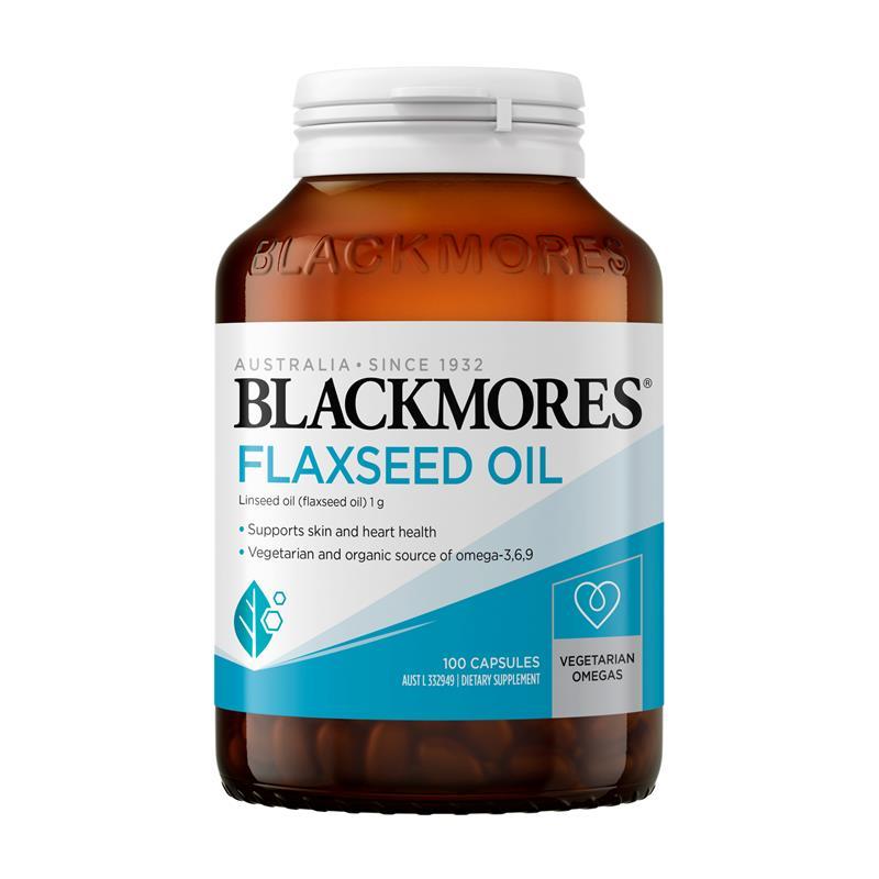 Blackmores Flaxseed Oil Isi 100 kapsul