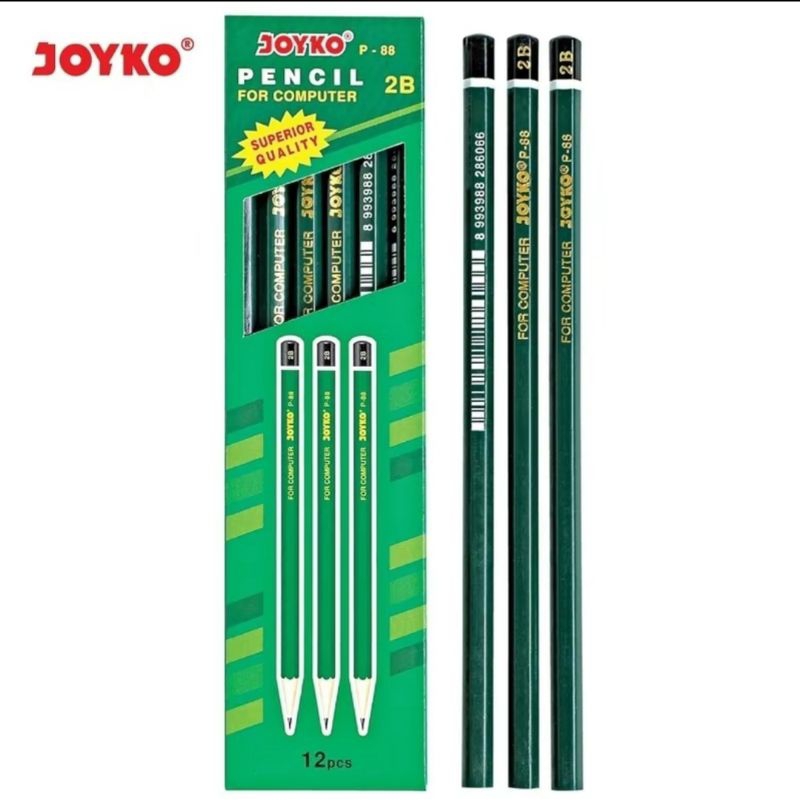 

Pencil Pensil Joyko P-88 2B 1 BOX 12 PCS