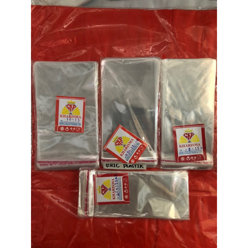 

Plastik Opp Roti Plastik Lem Trasparan (SEAL / LEM) 7X15 8X15 9X15 10X15 Kemasan Roti Souvenir dll