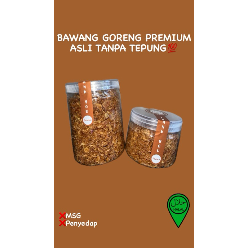 

BAWANG GORENG FARES PREMIUM TANPA TEPUNG