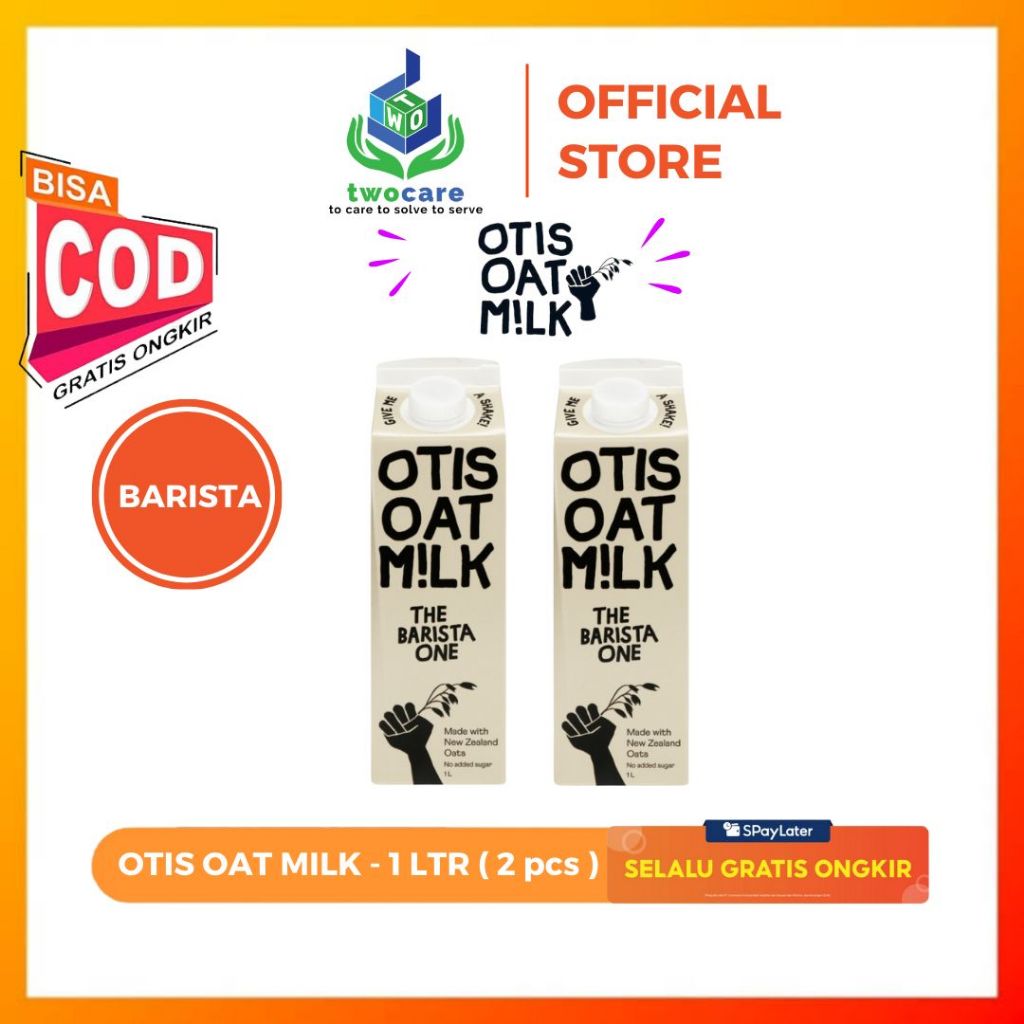 

OTIS OAT MILK The Barista One 1 Liter isi 2 pcs