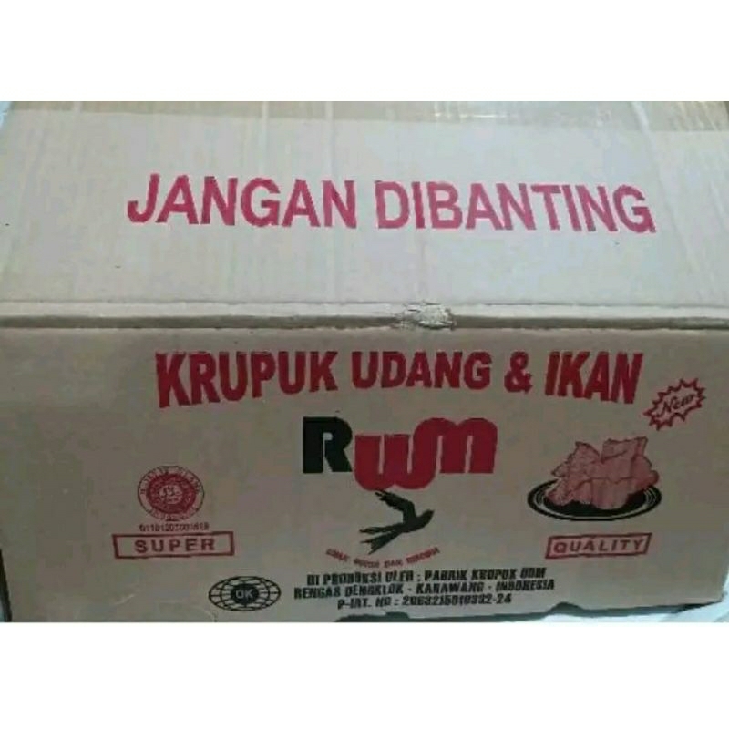 

Kerupuk Udang RUM Per Dus