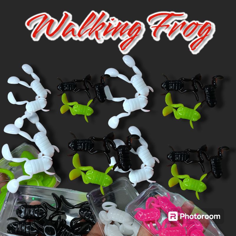 Kodok Karet Umpan Casting Walking Frog