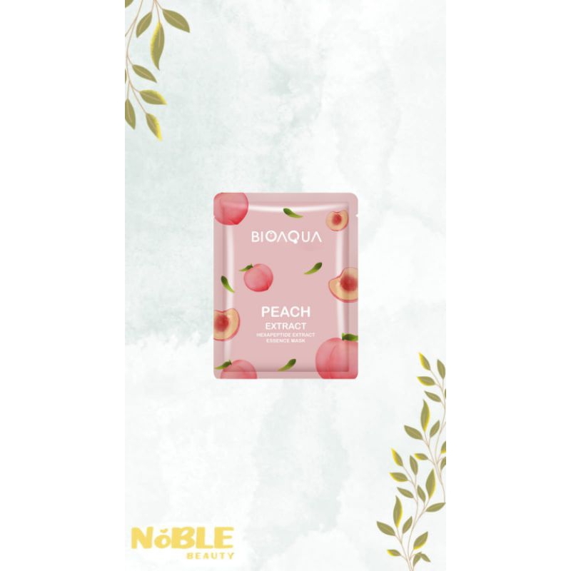 Bioaqua sheet mask peach