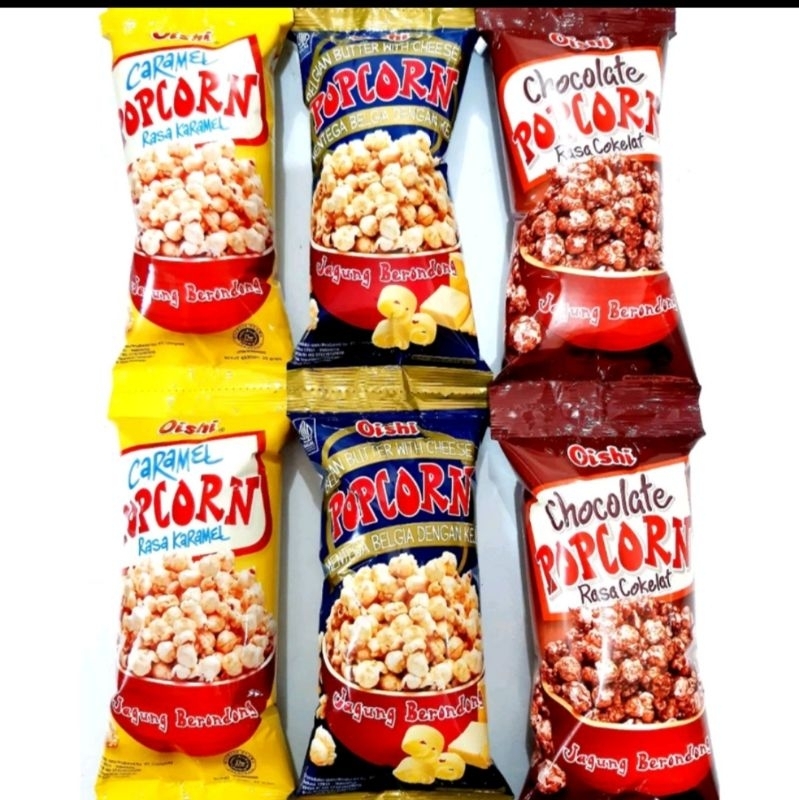 

Oishi popcorn 1 renteng