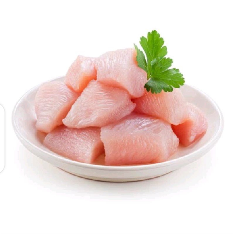 

Puri Segar Shop, Ayam Fillet Dada Potong Dadu 500 Gram