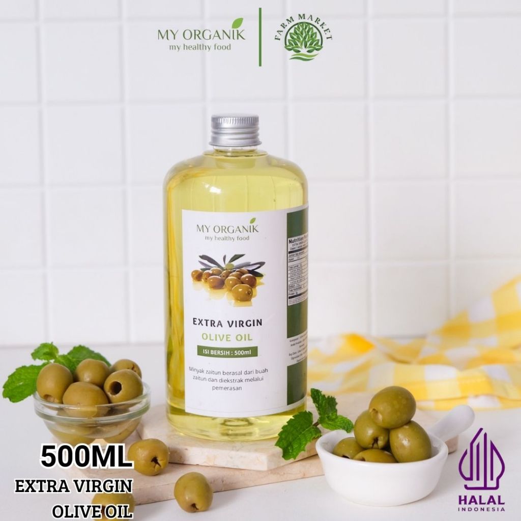 

My Organik Extra Virgin Olive Oil Minyak Zaitun Murni Asli EVOO 100% Asli