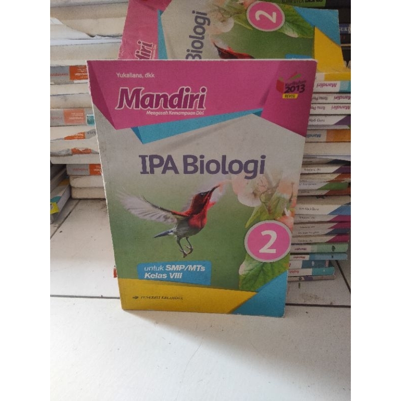 buku mandiri ipa biologi smp kelas 8/2 Erlangga