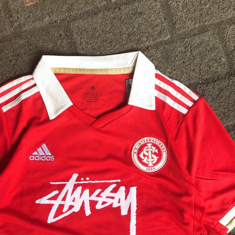Unofficial rework STUS$Y X Football Jersey SC internacional 🇧🇷