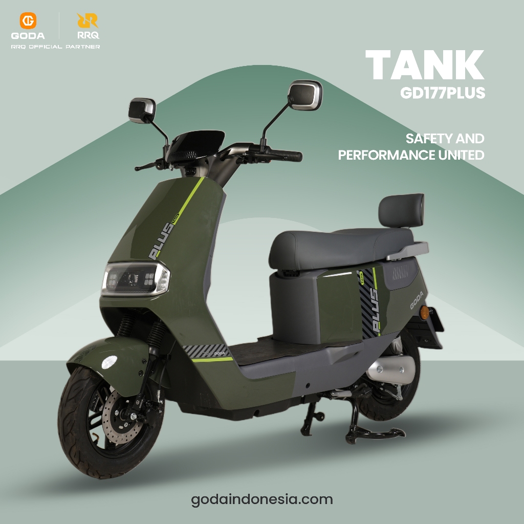 Goda - Sepeda Listrik 48 V 20 Ah 1000 W - Tank GD 177 Plus