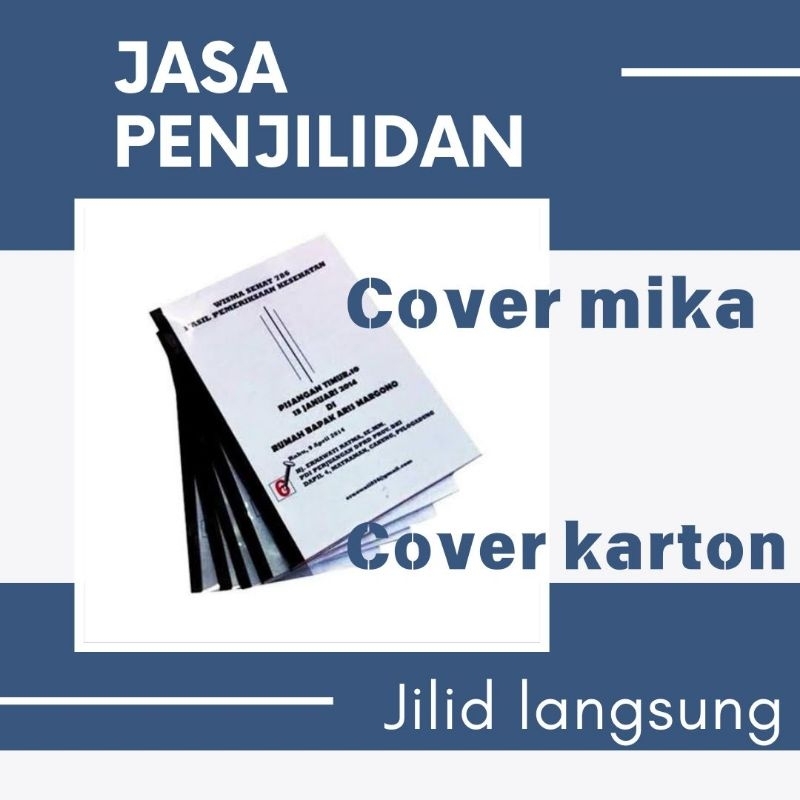 

Jasa penjilidan