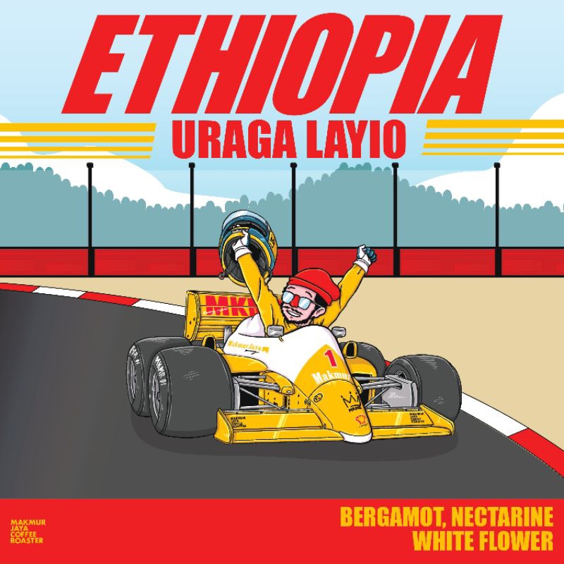 

Ethiopia Uraga Layio Washed | Biji Kopi Makmur Jaya Coffee