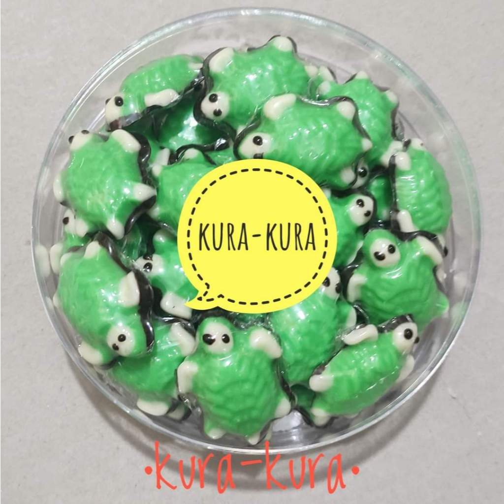 

Cokelat Karakter Kura-kura 200gr Toples - Cokelat Praline Enak