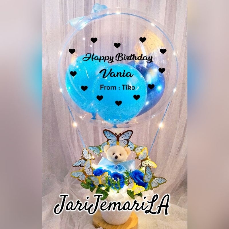 BISA KIRIM HARI INI - Buket kupu-kupu, Buket Butterfly, buket balon kupu-kupu medan