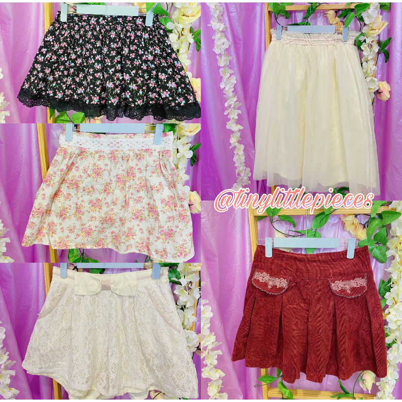 Coquette Cottagecore Skirt/Rok Rokcel Skort Petticoat Shorts Tutu Y2K Fairycore Ballerina Vintage vi