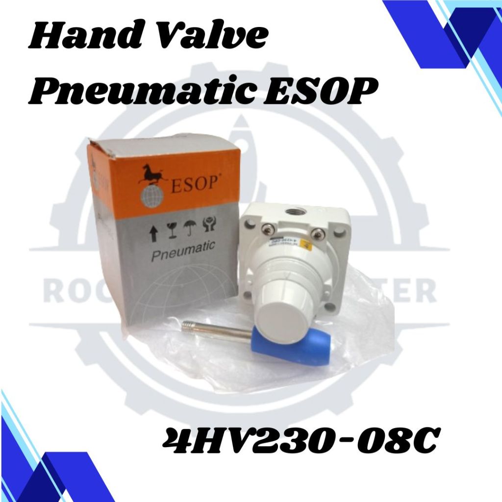 Hand Valve Pneumatic ESOP 4HV230C-08 Drat 1/4 "