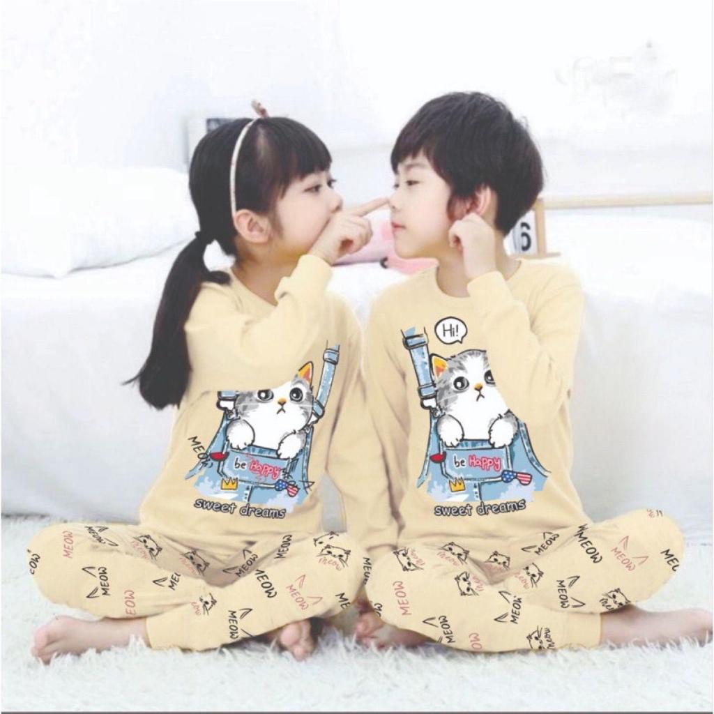 gos BAJU TIDUR KAOS ANAK ANAK UMUR 1-9 TAHUN MOTIF 231
