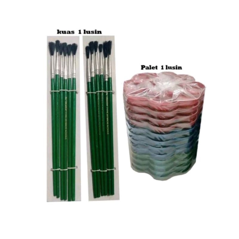 

PAKET LUKIS KUAS DAN PALLET CAT