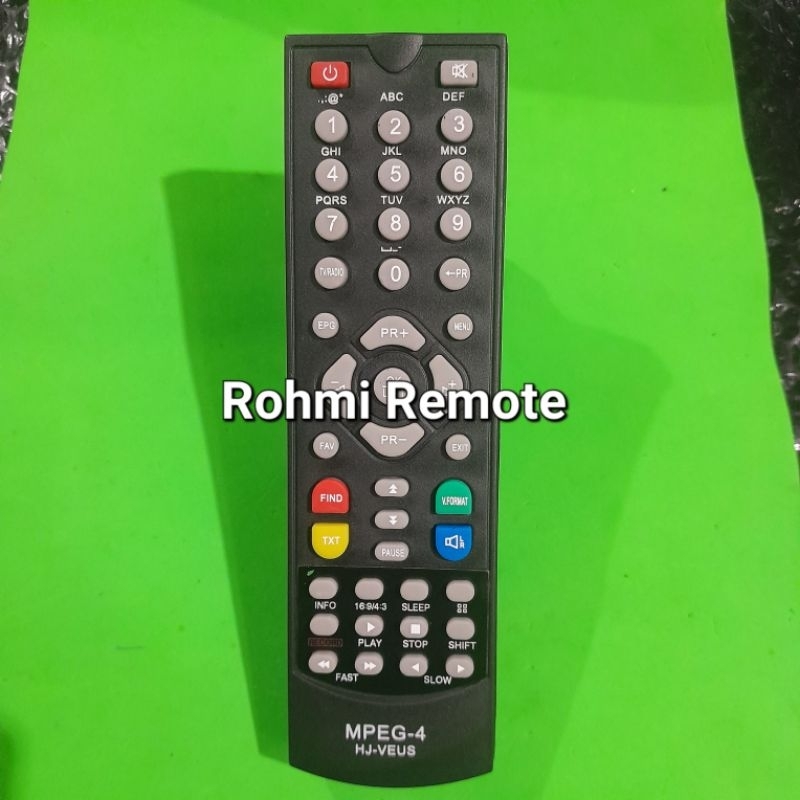 REMOTE REMOT RECEIVER PARABOLA VENUS SPINK TUCXON MPEG4