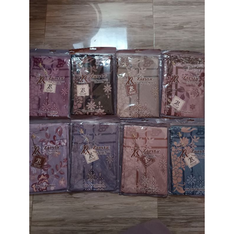 hijab segi empat zaryta motif korea