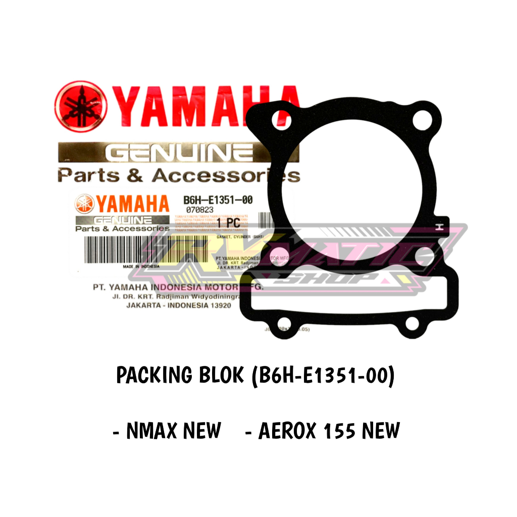 PACKING BLOK NMAX NEW AEROX 155 NEW ORIGINAL YAMAHA (B6H-E1351-00)
