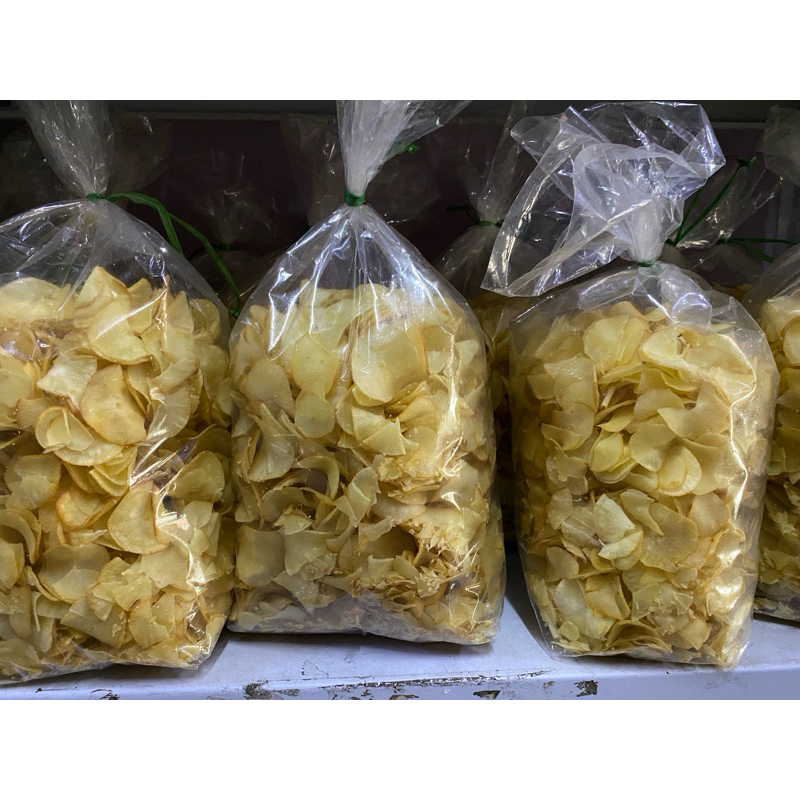 

keripik singkong original gurih nikmat (1bungkus = 1 kg)