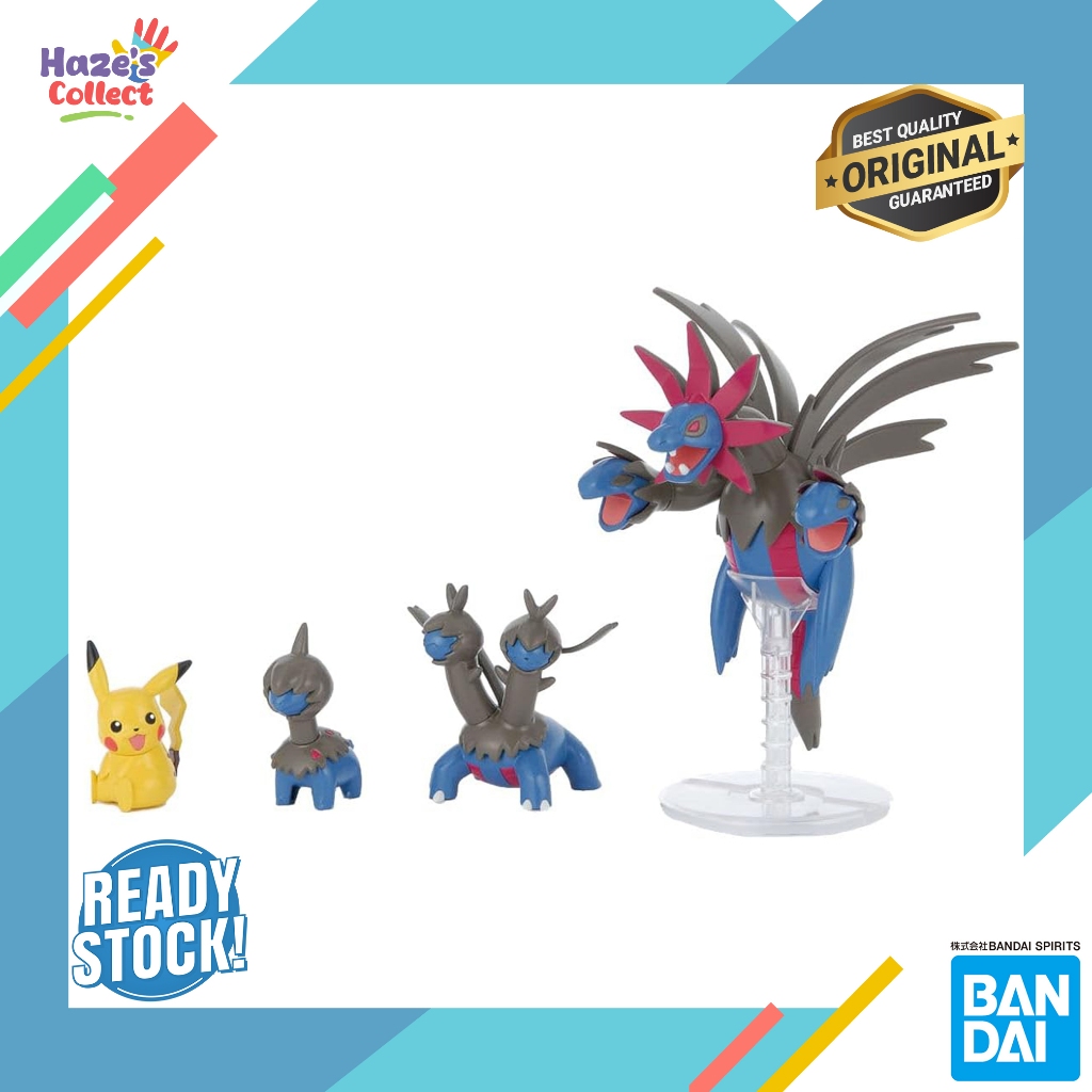 Bandai Pokemon Plamo Plastic Model Hydreigon Evolution Set