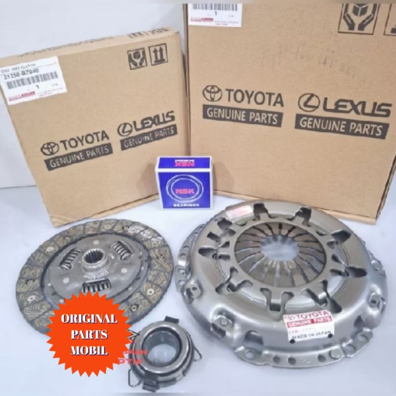KAMPAS KOPLING SET TOYOTA AGYA AYLA 1.0 1000CC BARU ORI GARANSI