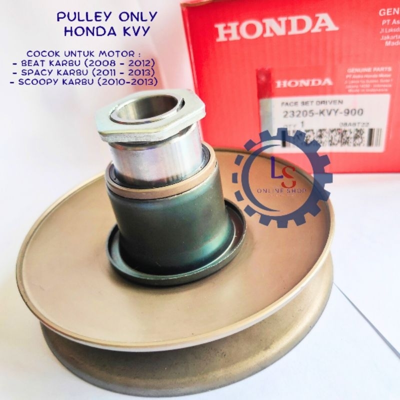Pulley Pully Belakang Only Honda Beat Karbu Spacy Karbu Scoopy Karbu Kode : KVY