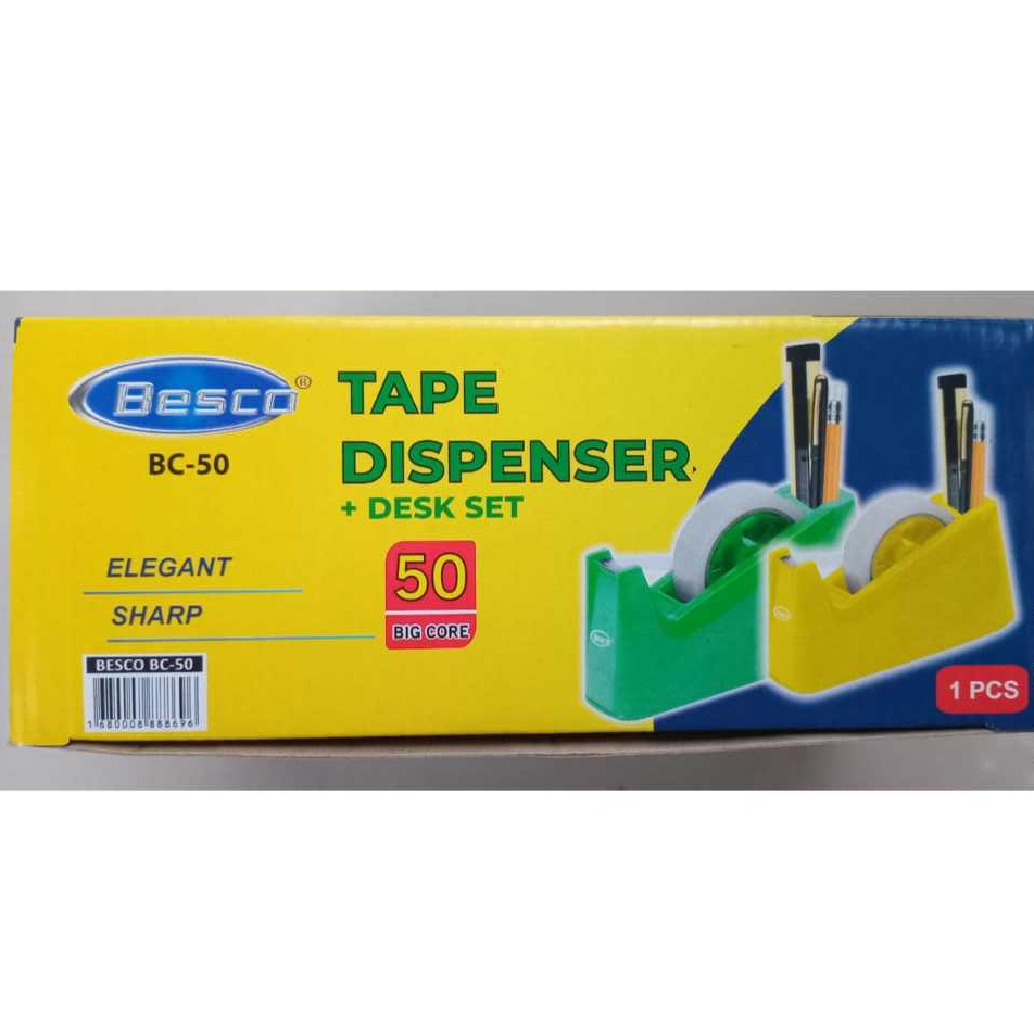 

Tape Dispenser / Tempat Isolasi Besar Kecil Besco BC-50