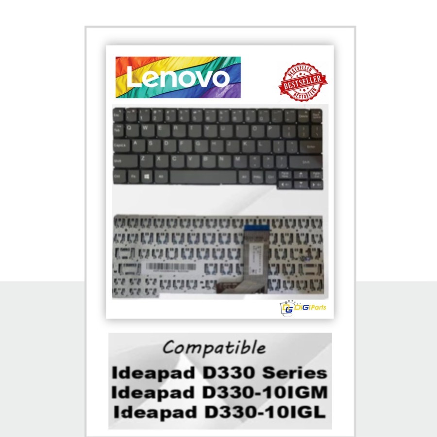 Keyboard Lenovo Ideapad D330 Series D330-10IGM D330-10IGL