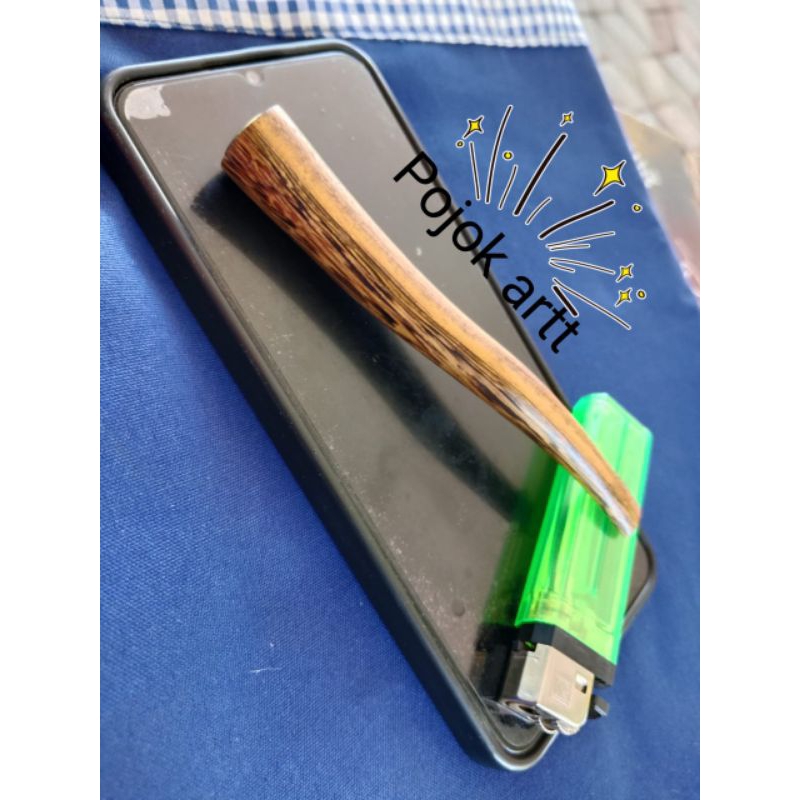 sedotan once pipa cangklong Kayu kelor jawa