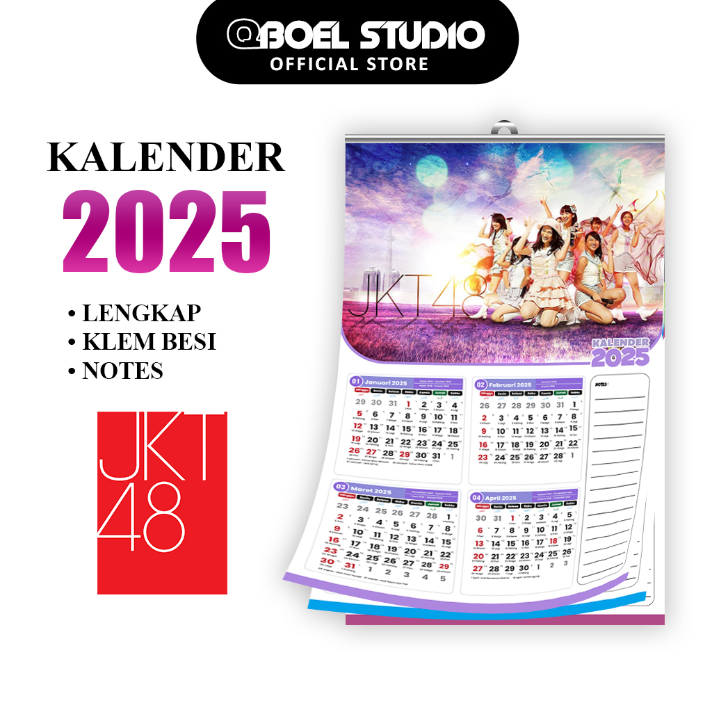 

Kalender Lengkap JKT48 2025 Full Colour 3 Halaman Termurah