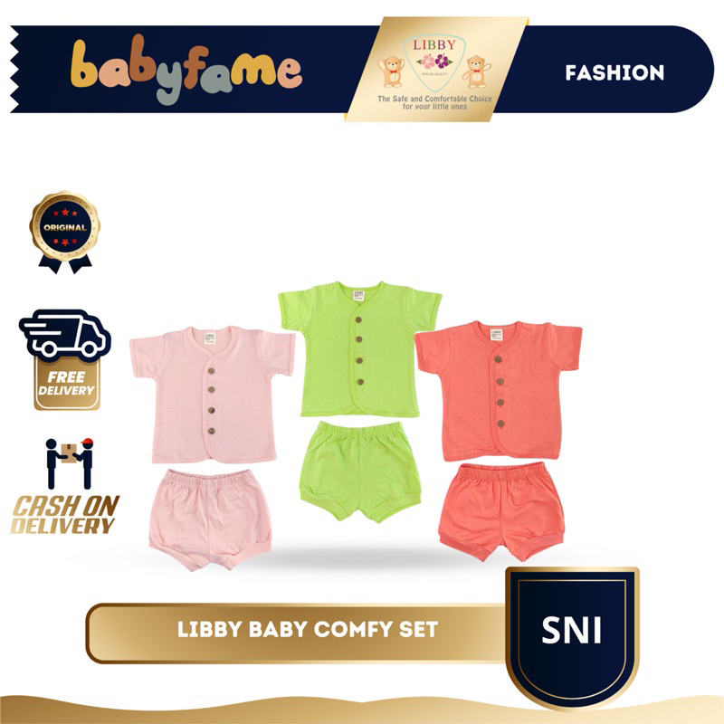 LIBBY BABY COMFY SET | BAJU FASHION BABY