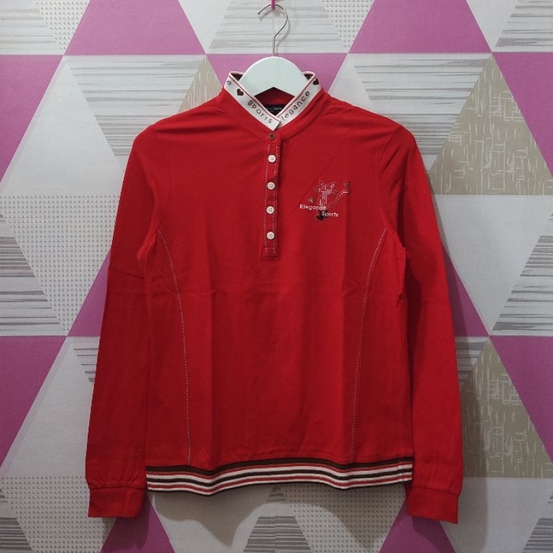 KAOS KERAH WANITA ELEGANCE SPORTS