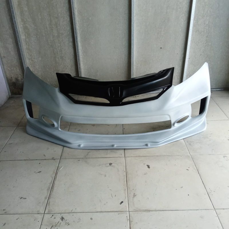 bodykit honda freed 2011 sampai 2015 custom hybrd depan saja plus grill