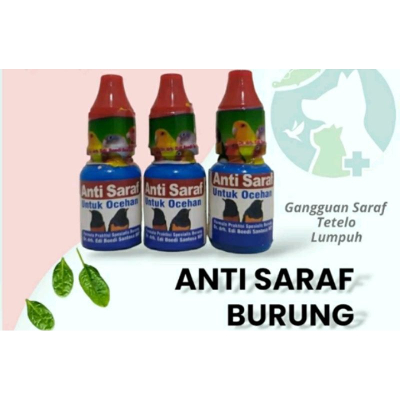 Anti Saraf Obat Burung Tetelo Kejang Lumpuh DLL