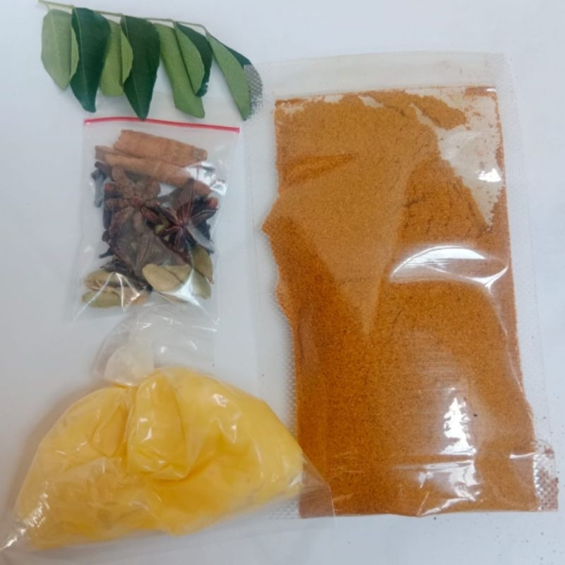 

Bumbu briyani untuk 1 kg beras