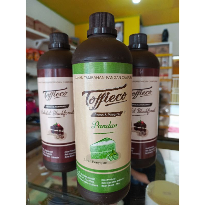 

toffieco perisa & pewarna rasa pandan 1 kg