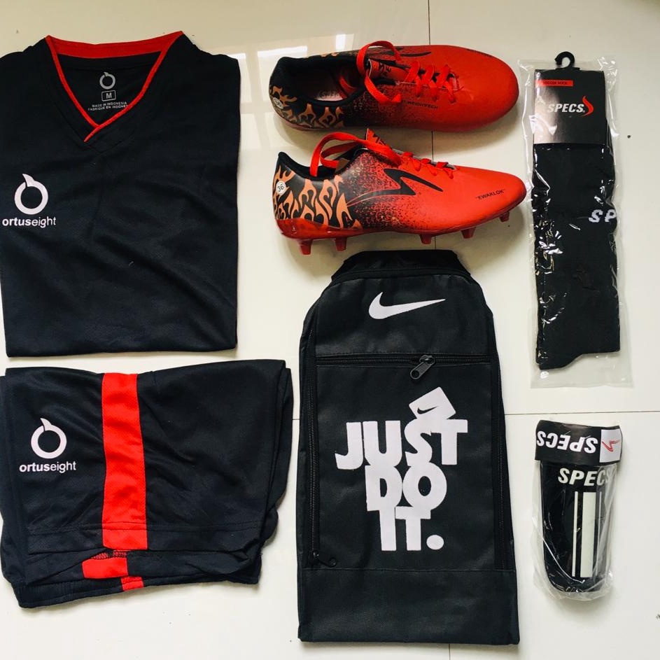 Super Star  Paket Lengkap sepatu bola anak junior bestseller