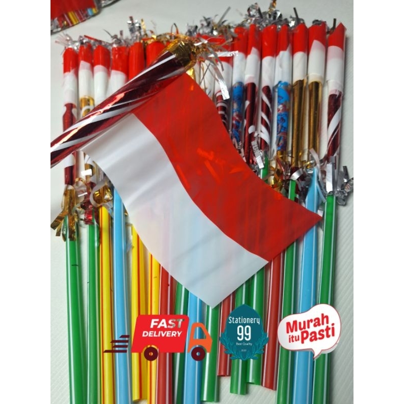 TEROMPET Bendera/Terompet Tiup Mika /Terompet Tahun Baru /Terompet Natal/mainan Terompet