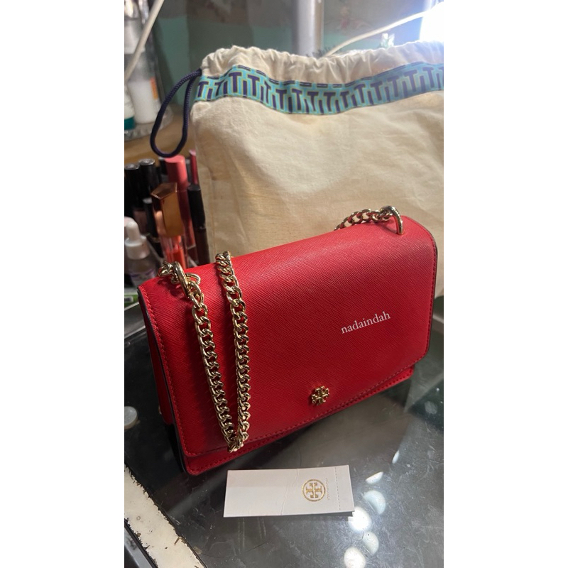 Preloved Tory burch emerson mini shoulder bag ( SOLD di live)