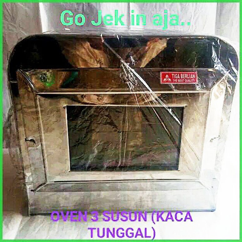 KUALITAS OKE Tiga Berlian Oven Kompor Tangkring Stainless Ukuran Tanggung Oven Kompor Murah