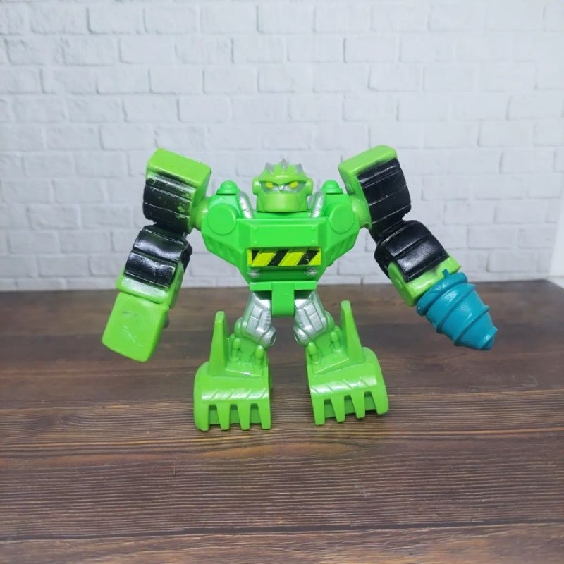 Boulder Transformers robot action figure Playskool Transformers Rescue Bots