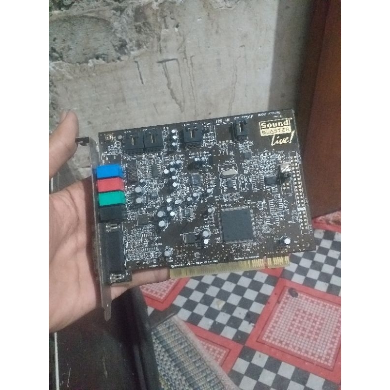soundcard PCI sound blaster 5.1 ct 4780